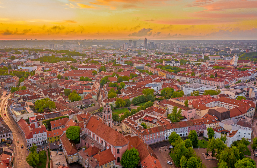Vilnius Old Town, Vilnius, Lithuania